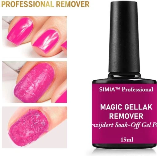 Premium Magic Soak Off Gellak Remover -Bekende Cosmetica Winkel