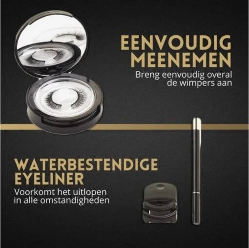 Magnetische Wimpers - 3 Paar - Luxe Set Inc. Eyeliner, Mascara, Kruller -Bekende Cosmetica Winkel 1200x1196 25