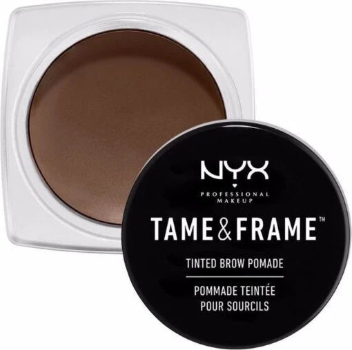 NYX Professional Makeup Tame & Frame Brow Pomade - Brunette TFBP03 - Wenkbrauwgel - 5 Gr -Bekende Cosmetica Winkel 1200x1196 31