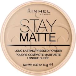 Rimmel London Stay Matte Pressed Powder - 004 Sandstorm - Powder -Bekende Cosmetica Winkel 1200x1197 16