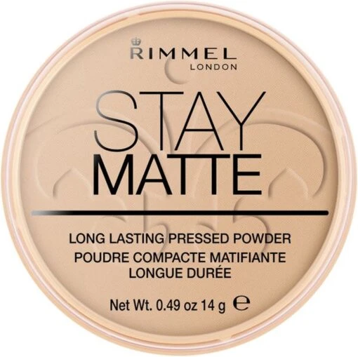 Rimmel London Stay Matte Pressed Powder - 004 Sandstorm - Powder -Bekende Cosmetica Winkel 1200x1197 16