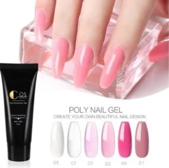 Royala - Professionele Poly Gel Starter Kit POG3. – 6 Kleuren Polygel + 6 Kleuren UV Gel - 12 Kleuren Polygel Pakket - Incl. 36 W UV Nageldroger - Poly Acryl Nagels - Nail Art - Gel Lak -Bekende Cosmetica Winkel 1200x1197 2