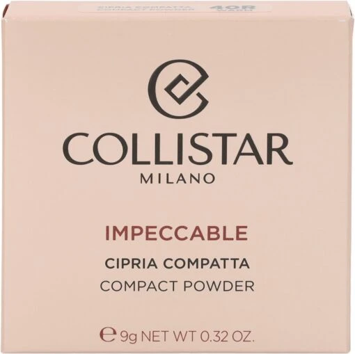 Collistar Impeccable Compact Powder 40R Warm Rose -Bekende Cosmetica Winkel 1200x1197 23