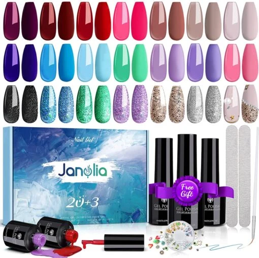 Merkloos Polygel Set - 20 Kleuren - UV Nagels Set - Polygel Starter Set - Helder Rood Naakt - Nagelverlenging Gel Kit - Voor DIY Salon Art Nagels -Bekende Cosmetica Winkel 1200x1197 3