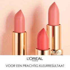 L'Oréal Paris Color Riche Matte Lippenstift - 103 Rose Clutch - Blush In A Rush -Bekende Cosmetica Winkel 1200x1198 70