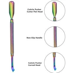 Merkloos Nagelriemduwer - Nagelriemduwer Rvs - Nagelriem Duwer - Nagelreiniger - Nagelriem - Nagelriem Verwijderaar - Cuticle Pusher - Bokkenpootje - Bokkepootje - Nagelriem Duwer - Manicure - Pedicure -Bekende Cosmetica Winkel 1200x1199 3