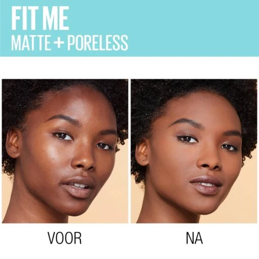 Maybelline Fit Me Matte & Poreless Foundation - 330 Toffee -Bekende Cosmetica Winkel 1200x1200 1016