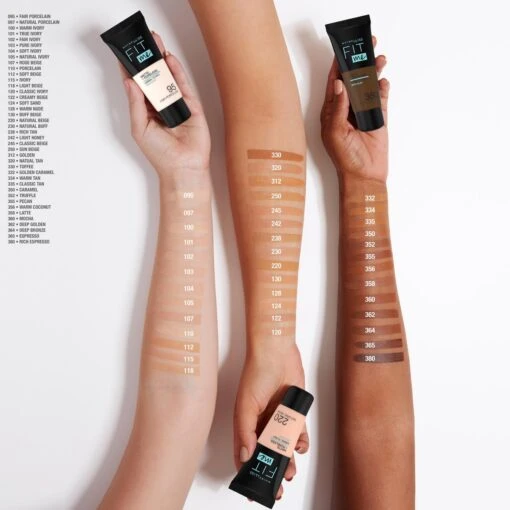 Maybelline Fit Me Matte & Poreless Foundation - 330 Toffee -Bekende Cosmetica Winkel 1200x1200 1018