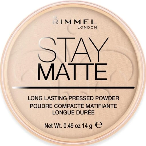 Rimmel London Stay Matte Pressed Powder - 003 Peach Glow -Bekende Cosmetica Winkel 1200x1200 1041