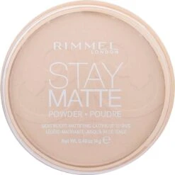 Rimmel London Stay Matte Pressed Powder - 003 Peach Glow -Bekende Cosmetica Winkel 1200x1200 1042