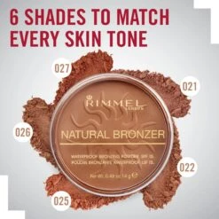 Rimmel London Natural Bronzer Bronzing Powder - 26 Sun Kissed -Bekende Cosmetica Winkel 1200x1200 1095