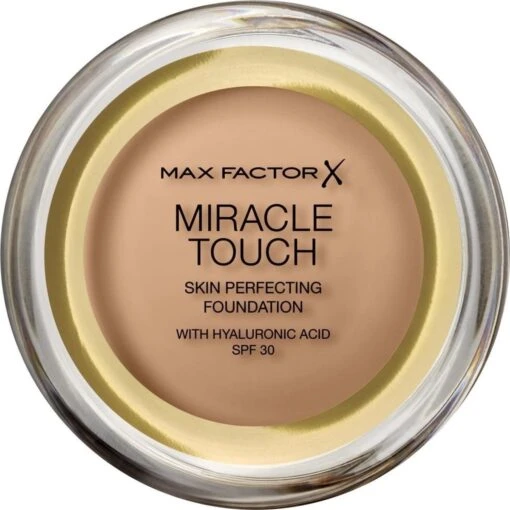 Max Factor Miracle Touch Cream-To-Liquid Foundation - 078 Sand Beige -Bekende Cosmetica Winkel 1200x1200 1252