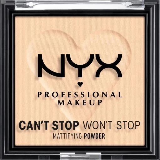 NYX Professional Makeup Can't Stop Won't Stop Mattifying Gezichtspoeder - Light -Bekende Cosmetica Winkel 1200x1200 1278