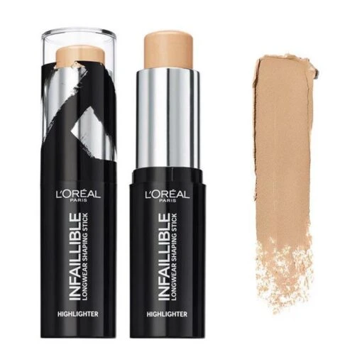 L'Oréal Infallible Longwear Shaping Highlighter Stick - 502 Gold Is Cold -Bekende Cosmetica Winkel 1200x1200 1353