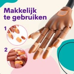 Merkloos Oefenhand Voor Nagels - Nailtrainer - Nagel Oefenhand - Compleet Acryl Nagels Starterpakket -Bekende Cosmetica Winkel 1200x1200 14