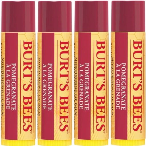 Burt's Bees Burt´s Bees - Lippenbalsem Pomegranate - 4 Pak. -Bekende Cosmetica Winkel 1200x1200 1486