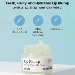 COSRX Refresh AHA BHA Vitamin C Lip Plumper 20 G 20gr -Bekende Cosmetica Winkel 1200x1200 1552