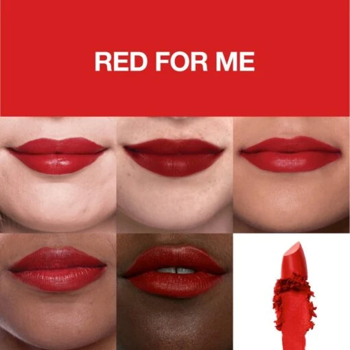 Maybelline Color Sensational Made For All Lippenstift - 382 Red For Me - Rood - Mat -Bekende Cosmetica Winkel 1200x1200 1638