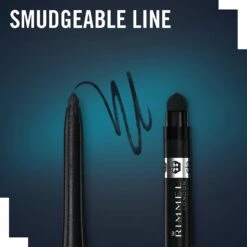 Rimmel London Exaggerate Waterproof Eye Definer - 263 Starlit Black -Bekende Cosmetica Winkel 1200x1200 1711