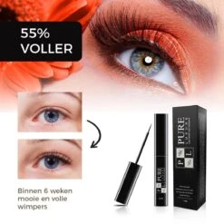 Wimperserum 3ml - Wenkbrauwserum - Langere, Sterkere En Volle Wimpers - 100% Natuurlijk - Wenkbrauw Serum - Eyelash Serum -Bekende Cosmetica Winkel 1200x1200 1764