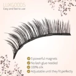 Luxgoods Magnetische Wimpers - Wimperset 3 Paar+ 1 Flesjes Eyeliner+ 1 Pencet - Herbruikbaar-magneet Wimpers -lashes-magnetic Lashes -Bekende Cosmetica Winkel 1200x1200 1920