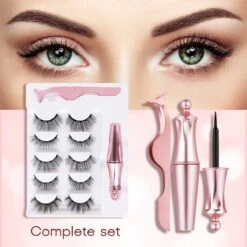 Merkloos La Liva Magnetische Wimpers - Inclusief Eyeliner En Wimper Pincet - 5 Magneetjes - Wimperextentions - Wimperlifting Set - Lash Lift -Bekende Cosmetica Winkel 1200x1200 1923