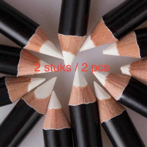 Witte Soft Eyeliner - 2 Stuks - Zachte Eyeliner - White Eyeliner - 2 Pieces - -Bekende Cosmetica Winkel 1200x1200 2051