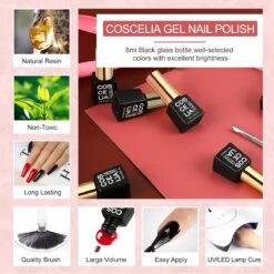 Royala D6 Gellak - Gellak Starterspakket 10 Kleuren - Gellak - Gellak Set - UV LED Lamp 36W - Manicure - Nagellak - Nail Art - 10 Kleuren Gel Polish - Nagellakset - Gellakset -Bekende Cosmetica Winkel 1200x1200 214