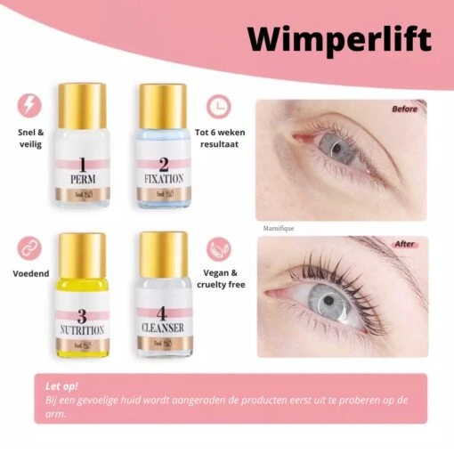 Marnifique® - Professional Lash Lift Kit - Wimper Lift - Inclusief Zwarte Wimperverf - Wimperlifting Set - Brow Lamination - Starterkit - Voor Professioneel Gebruik -Bekende Cosmetica Winkel 1200x1200 2165