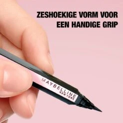 Maybelline Hyper Easy Liner Liquid Eyeliner - 800 Knockout Black -Bekende Cosmetica Winkel 1200x1200 2207