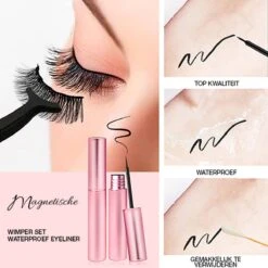 Merkloos Magnetische Wimpers - Open Oog - Magnetische Nep Wimpers Met 2 Magnetic Eyeliners En Applicator - Valse Wimpers - Magnetic Lashes - Magnetische Wimpers Set -Bekende Cosmetica Winkel 1200x1200 2221