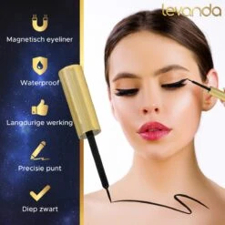 Nep Wimpers Met Magnetische Eyeliner Zwart - Wimperextensions Magnetic Lashes - Valse Wimpers Magneet Potlood En Applicator -Bekende Cosmetica Winkel 1200x1200 2234