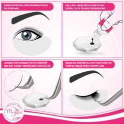 MURLEY'S Wimperlijm- Wimperextensions Lijm - Lash Glue - Zwart - Eenmalig Aanbrengen Voor Wekenlang Plezier - Perfecte Wimpers -Bekende Cosmetica Winkel 1200x1200 2260