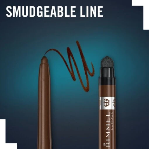 Rimmel London Rimmel Exaggerate Waterproof Eye Definer - 212 Rich Brown -Bekende Cosmetica Winkel 1200x1200 2347