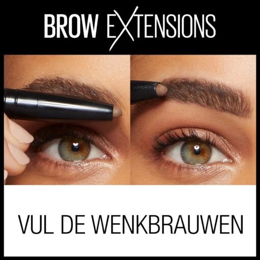 Maybelline Brow Extensions - 06 Deep Brown - Bruin Wenkbrauwpotlood - 10.5 Gr -Bekende Cosmetica Winkel 1200x1200 2392