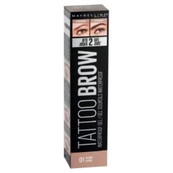 Maybelline Tattoo Brow Waterproof Wenkbrauwgel - 01 Blond -Bekende Cosmetica Winkel 1200x1200 2440