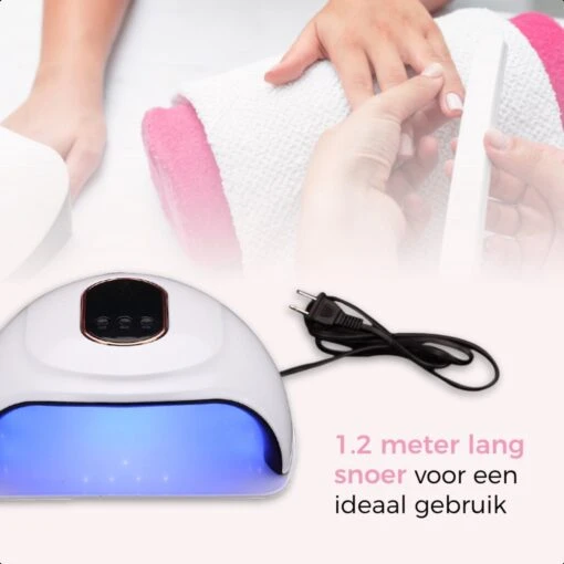 Price2buy UV Lamp Gelnagels + Extra's - Nagellamp - Set Met Nageldroger - Gellak Lamp - Draagbaar -Bekende Cosmetica Winkel 1200x1200 255