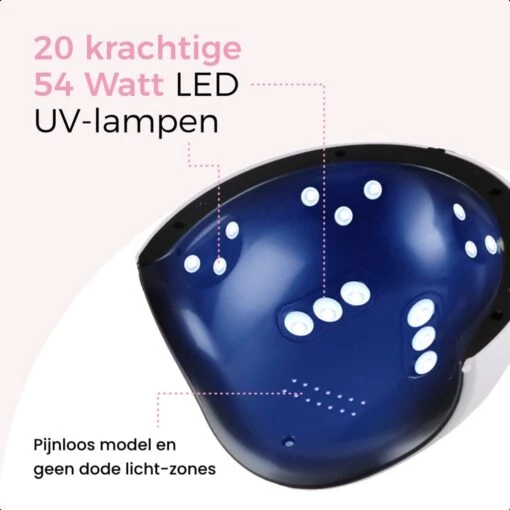 Price2buy UV Lamp Gelnagels + Extra's - Nagellamp - Set Met Nageldroger - Gellak Lamp - Draagbaar -Bekende Cosmetica Winkel 1200x1200 258