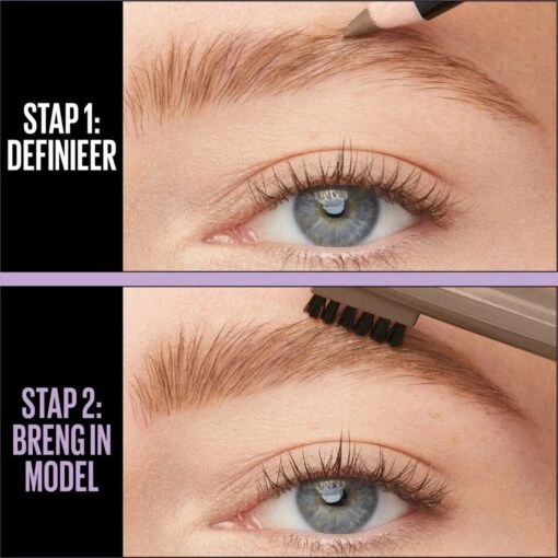 Maybelline New York - Express Brow Shaping Pencil - 05 Deep Brown - Bruin Wenkbrauwpotlood En Borstel -Bekende Cosmetica Winkel 1200x1200 2591