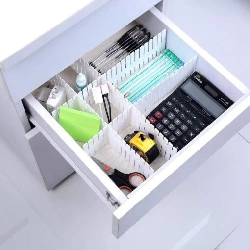 Waal® Lade Organizer - Lade Verdeler - 6 Stuks - Zwart -Bekende Cosmetica Winkel 1200x1200 2629