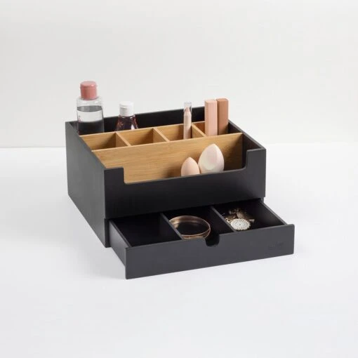 Five® - Make-up Organizer - Zwart - Medium - Zonder Lade - Sorteervakken -Bekende Cosmetica Winkel 1200x1200 2631