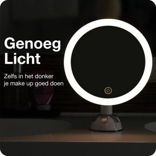 Innovision Make Up Spiegel Met Verlichting En Zuignap - 360° Verstelbaar - 10x Vergroot -Bekende Cosmetica Winkel 1200x1200 2685