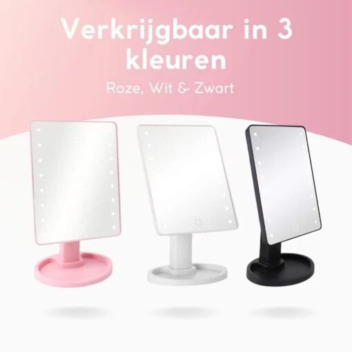 ECCEB - Make Up Spiegel - Led Verlichting - Cosmetica Spiegel - Verstelbaar -Bekende Cosmetica Winkel 1200x1200 2713