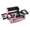 Confibel Cosmetica Koffer - Make Up Koffer Uitklapbaar - 5 Opbergbakken Make-up Koffer - Beautycase/Visagiekoffer /Cosmeticakoffer /Beautycase/ Nagelstylistekoffer - Roze -Bekende Cosmetica Winkel 1200x1200 2792