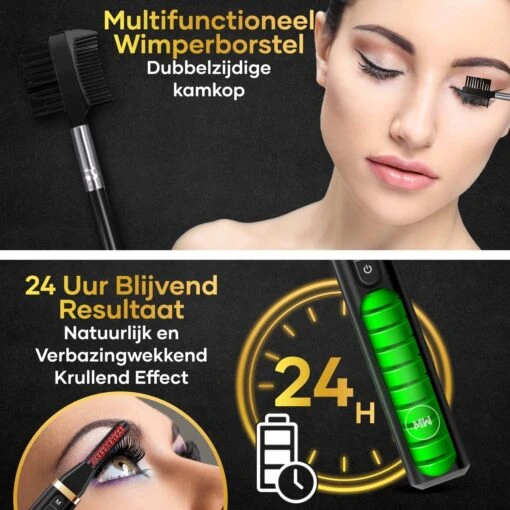 MoreWomen® Elektrische Wimperkruller - Wimperkruller - Verwarmd - Wimper Lift - Incl. Wimperborstel -Bekende Cosmetica Winkel 1200x1200 2878