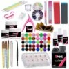 Acrylnagels Set | Nepnagels | Acryl Nagels Kit Starterspakket | Basispakket | Acrylnagels | Nail Art Pakket | 42 Kleuren Acryl Poeders/Glitters | 500 Franse Tips | Acrylic Liquid | Nagel Lijm | Plaknagels | 72 Delig | Nagel Set | Nagelstad -Bekende Cosmetica Winkel 1200x1200 292