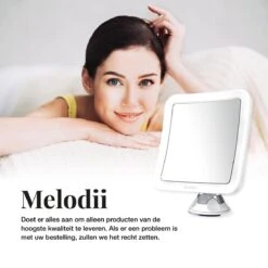 Melodii ML10X - Make Up Spiegel Met LED Verlichting - Scheerspiegel - 10x Vergroting - Met Tru-Daylight Verlichting - Voor Hem En Voor Haar -Bekende Cosmetica Winkel 1200x1200 2931