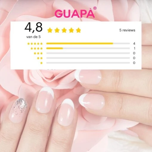 GUAPÀ® Acrylpoeder Pink | Acrylic Powder Roze | Acryl Nagels | Starterspakket | 25 Gr | Professionele Kwaliteit Acryl Poeder -Bekende Cosmetica Winkel 1200x1200 294