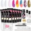 Merkloos Nepnagels - Polygel Set - 8 Kleuren - Nagels Set - Polygel Starter Set - Nagelverlenging Gel Kit - Voor Beginners - Voor DIY Salon Art Nagels -Bekende Cosmetica Winkel 1200x1200 302