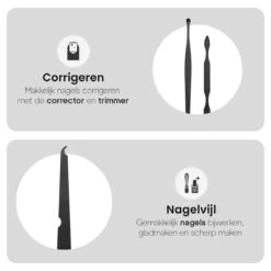 Nagelknipper En Nagelvijl - -Pedicureset - Voordeelverpakking - Hoogwaardig RVS - Nageltang -Bekende Cosmetica Winkel 1200x1200 371